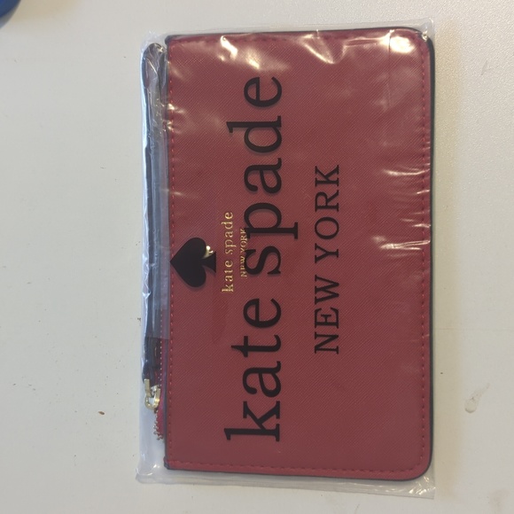 kate spade Handbags - NWT Kate Spade Red Leather Wristlet